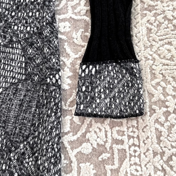 NWT Sioni Wool/Mohair Patchwork Sweater Coat - Picture 11 of 16